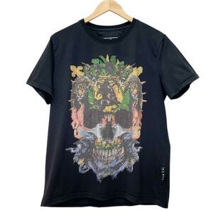 Philipp Plein Platinum Cut Skull Graphic T-Shirt Black Size 3XL Runs Small L/XL